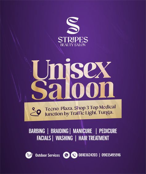 Logo Design, Beauty Saloon Franchise Ads, Salon Flyer Design, Logo Design Beauty, Church Graphic Design, Cover Page, Beauty Saloon, Opening Soon, Wedding Card, Flyer Design