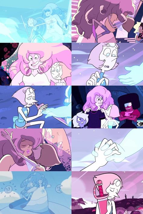 Steven Universe And Rose Quartz, Rose Quartz And Pearl Steven Universe, Pearl X Rose Quartz, Rose And Pearl Steven Universe, Pearl X Rose, Rose Quartz And Pearl, Pearl And Rose Quartz, Rose Quartz Steven Universe, Rose And Pearl