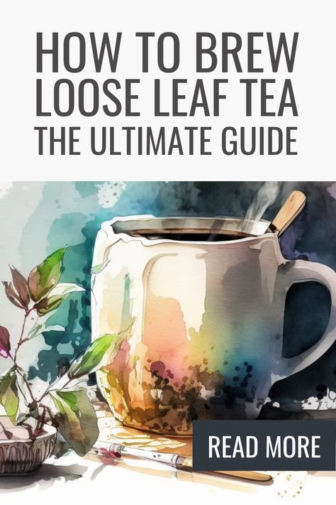 Unleash the full flavor and benefits of your favorite tea blends with our ultimate guide on How to Brew Loose Leaf Tea! Say goodbye to bland, tasteless tea bags and discover the world of rich, aromatic tea infusions. Learn everything from the best water temperature, steep time, and tools to use, to the best tea leaves for each type of tea. Get your tea fix right every time with our step-by-step instructions and tips. Read our guide now! #tealove #looseleaftea #teabreak #teatime #teaaddict Different Types Of Tea, Tea Places, Pu Erh Tea, Perfect Cup Of Tea, Brewing Process, Best Water, Types Of Tea, Tea Break, Oolong Tea