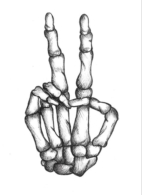 Skeleton Drawn On Hand, Peace Sign Images, Peace Sign Drawing, Peace Drawing, Peace Sign Tattoos, Skeleton Drawing, Scratch Book, Skull Hand Tattoo, Peace Hand