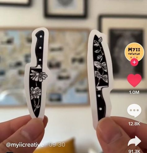 Best Friend Knife Tattoo, Dark Matching Tattoos For Best Friends, Best Friend Tattoos Same But Different, Matching Knife Tattoos For Best Friends, Knife Matching Tattoo, Matching Tattoos For Opposite Gender Best Friends, Small Opposite Matching Tattoos, Tattoo Pairs Friends, Matching Space Tattoos Best Friends