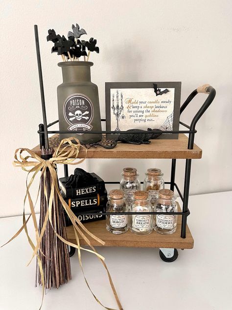 Target Mini Bar Cart Ideas, Mini Bar Cart Ideas, Target Mini Bar Cart, Basement Airbnb, Mini Bar Cart, Fall Entry, Cafe Business, Target Decor, Fancy Bedroom