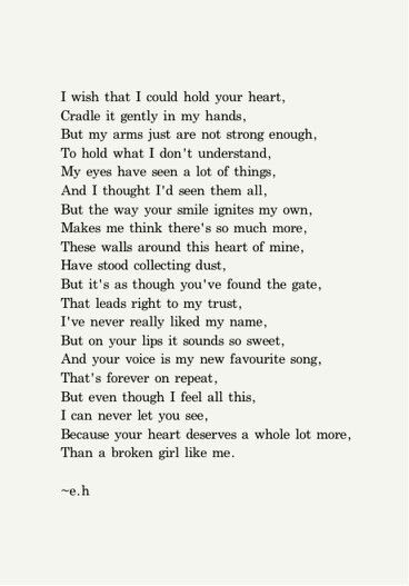 Hey c, can you write a poem about how you felt about Matt when you first started dating? I’m having a similar issue you had, where I love my boyfriend beyond words, but my fear and self worth are getting in the way. I’m hoping you’ll be able to help me find the words to explain it to him E H Poems, Erin Hanson Poems, Eh Poems, Erin Hanson, Poems And Quotes, Poems Beautiful, Quotes And Poems, Up Book, Poems Quotes