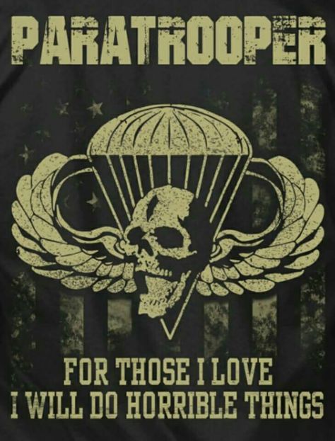 Military Life Quotes, Us Army Infantry, Soldier Quotes, Army Airborne, Military Motivation, Airborne Ranger, Airborne Army, Us Army Rangers, Airborne Forces