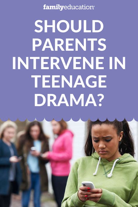 We all know that teenagers can be dramatic, but it's important to be able to recognize when they're being overdramatic and when they might need your help. This is a step-by-step guide on how parents should handle teenage drama. School Refusal, Social Media Safety, Teenage Drama, Gang Up, Girl Drama, Raising Girls, Toddler Discipline, I Wish I Knew, Work Ideas