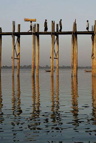 Burma, Amarapura. U Bein's Bridge. | Burma, Amarapura. U Bei… | Flickr Marcos Beccari, Amarapura, Bagan Myanmar, Myanmar Art, Myanmar Travel, Bay Of Bengal, Burma Myanmar, Yangon, Bagan