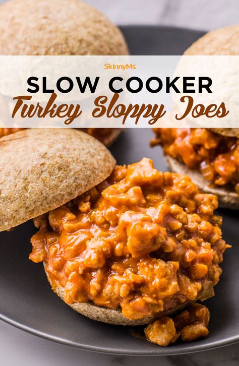 Turkey Sloppy Joes Slow Cooker, Slow Cooker Turkey Sloppy Joes, Turkey Sloppy Joes Recipe, Turkey Sloppy Joes, Lunch Easy, Recipe Lunch, Homemade Sloppy Joes, Homemade Ketchup, Crockpot Turkey