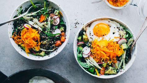 30 Best Healthy And Delicious Buddha Bowl And Beyond Recipes Understanding Nutrition, Nutrition Books, Fast Healthy Lunches, Power Salad, Protein Chips, Plats Healthy, Healthy Bowls Recipes, Google Fit, Human Nutrition