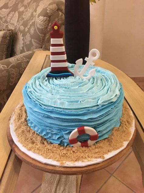 Sailing Cake, Nautical Birthday Cakes, Sailor Cake, Nautical Cakes, Sailboat Cake, Whale Cakes, Slab Cake, Boat Cake, Buttercream Cake Designs