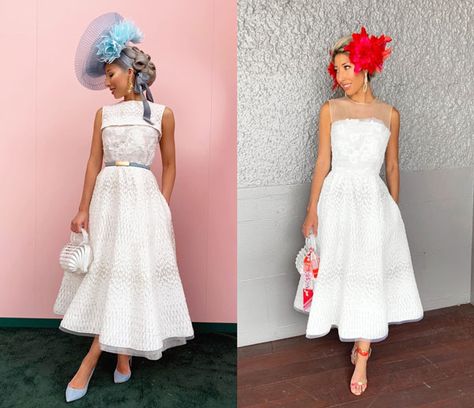 White Race Day Outfits, White Races Outfit, Race Dresses, Ladies Day Outfits, Race Outfit, Dresses For The Races, Race Day Outfits, Races Outfit, Last Day Of Summer