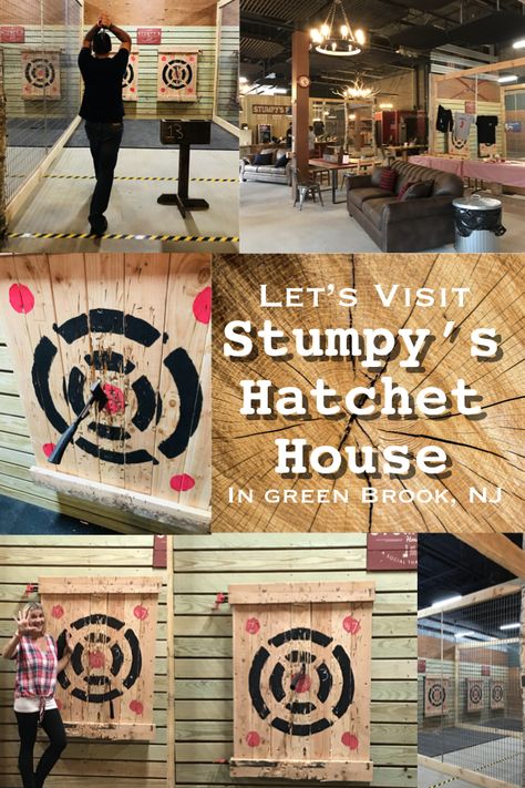 Hatchet Throwing In New Jersey : Visiting Stumpy's Hatchet House Green Brook - The Ultimate Hatchet Throwing, Sports Man Cave, Beer Koozies, House Green, Abandoned Cities, Pizza And Beer, Abandoned Amusement Parks, Abandoned Castles, Old Churches