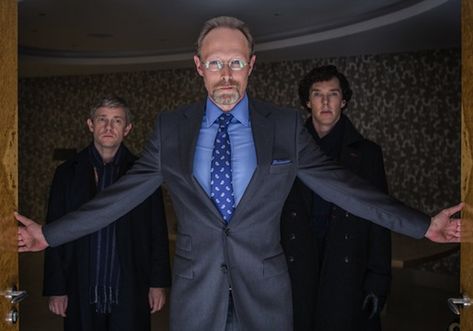 Sherlock Season 3 Finale Recap: Shot Near the Heart, and You're to Blame His Last Vow, Sherlock Actor, Sherlock Season 3, Mycroft Holmes, Mark Gatiss, Steven Moffat, Dr Watson, Bbc Tv Series, James Moriarty