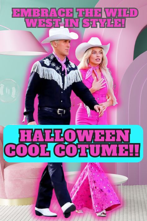 Halloween Costumes Western Barbie Diy Western Barbie Costume, Western Barbie Outfit, Western Barbie, Halloween Costume Inspiration, Barbie Halloween Costume, Barbie Halloween, Barbie Costume, Halloween 2023, Costume Collection