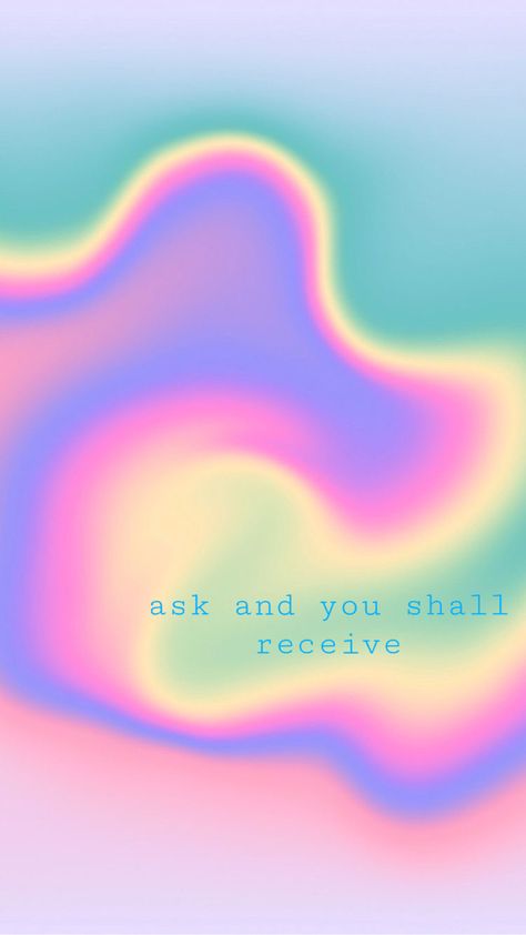 ask and you shall receive Money Manifestation Wallpaper, Aura Colors Aesthetic, Money Aesthetic Wallpaper, Manifest Aesthetic, Manifestation Money, Aura Quotes, Spiritual Wallpaper, Money Motivation, Aura Colors