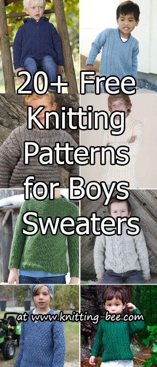 Baby Knitting Free, Boys Knitting Patterns Free, Boys Knit Sweaters, Knitting Patterns Boys, Lace Knitting Stitches, Kids Knitting Patterns, Knitting Patterns Free Sweater, Baby Boy Knitting Patterns, Baby Boy Knitting