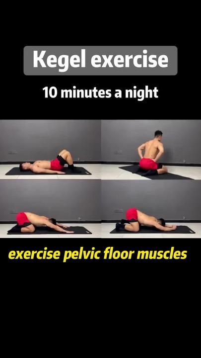 Bladder Control Exercises, Pelvic Floor Muscle Exercise, Kegel Exercise For Men, Wellness Home, Prostate Health Men, Men Exercises, Push Up Workout, Boost Testosterone, Gym Workouts For Men