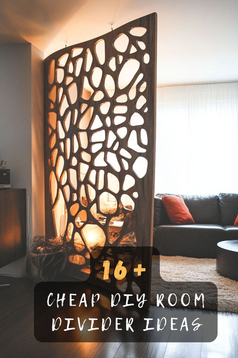 Looking for budget-friendly ways to divide your space? These 16 cheap DIY room divider ideas are perfect for small spaces and include curtains, pallets, and creative hacks. Click to explore them all! ✂️✨ #DIYRoomDivider #BudgetDecor #SmallSpaceIdeas #AffordableDIY #HomeProjects #RoomSeparation #InteriorDesign Bedroom Curtain Divider Ideas, Curtain Separation Room Dividers, Diy Room Divider Ideas, Room Divider Ideas Diy Cheap, Room Divider Ideas, Curtain Divider, Curtain Room Divider, Divider Ideas, Add A Room