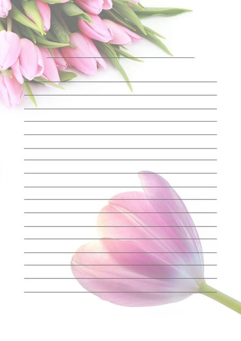 Scrapbook Journal Free Printables, Stationary Printable Free, Printables Flowers, Spring Stationery, Flower Stationary, Printable Paper Patterns, Recipe Cards Printable Free, Planner Calendar Printables, Scrapbook Printables Free