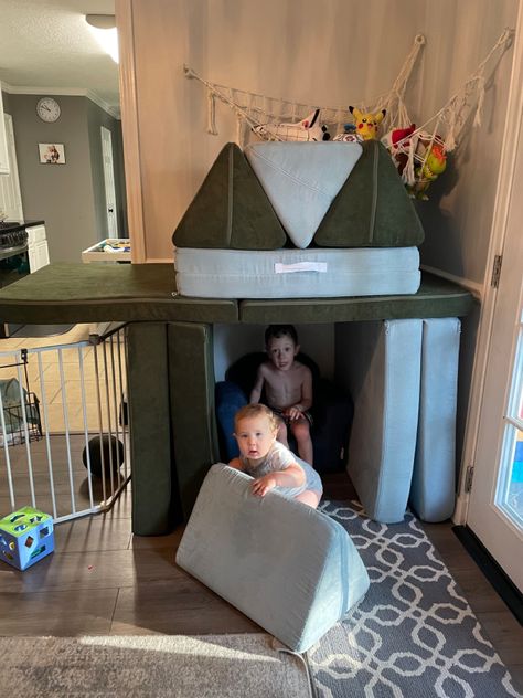 Nugget comfort couch Fort building ideas Fort Building Ideas, 2 Nugget Builds, Three Nugget Couch Builds, Nugget Formations, Nugget Couch Ideas One, Nugget Couch Colors, Couch Fort, Nugget Comfort, Nugget Builds