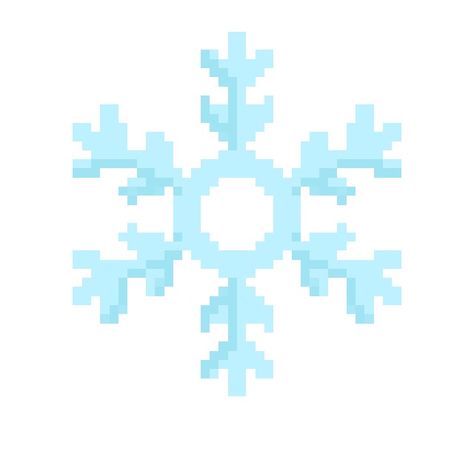 Blue only cross stitch Pixel Art Snowflake, Snowflake Pixel Art, Pixel Snowflake, Snow Flower, Twelve Days Of Christmas, Nordic Christmas, Winter Snowflakes, Graphic Design Lessons, Pixel Art Design