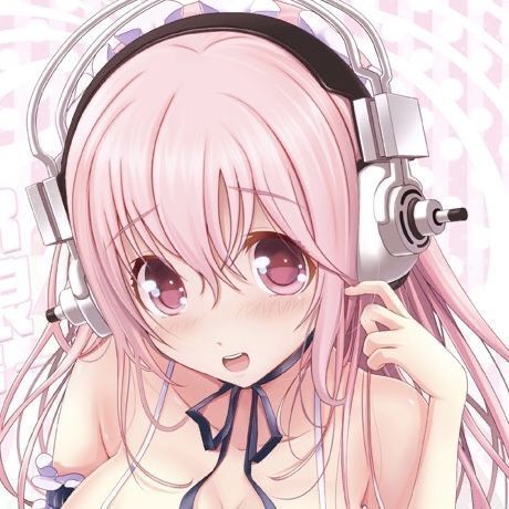 Super Sonico, An Anime, Pink Hair, Headphones, Hair, Anime, Pink