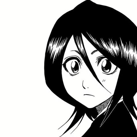 Kuchiki Rukia, Anime Character, Bleach, Black And White, Anime, White, Black