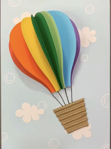 Hot Air Balloon Craft, Paper Towel Crafts, Toilet Paper Art, Backyard Garden Diy, Sewing Challenge, Balloon Crafts, Raised Garden Beds Diy, Easter Bunny Crafts, Towel Crafts