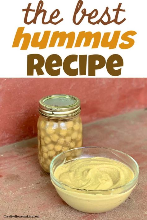 Homemade Hummus Recipe Without Tahini, Easy Hummus Recipe Without Tahini, Hummus Recipe Without Tahini, Authentic Hummus Recipe, Easy Homemade Hummus, Homemade Hummus Recipe, Garbanzo Bean Recipes, Best Hummus Recipe, Best Hummus