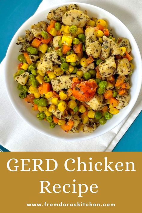 Enjoy GERD chicken recipes that is both delicious and easy on your stomach! This chicken acid reflux recipe is perfect for anyone looking for flavorful meals without the discomfort. Try GERD-friendly dinner recipes for a stress-free, satisfying meal you'll love! Gerd Chicken Recipes, Gerd Diet Recipes, Gerd Friendly Recipes, Acid Reflux Friendly Recipes, Gerd Friendly, Gerd Recipes, Reflux Recipes, Gerd Diet, Easy Healthy Meal