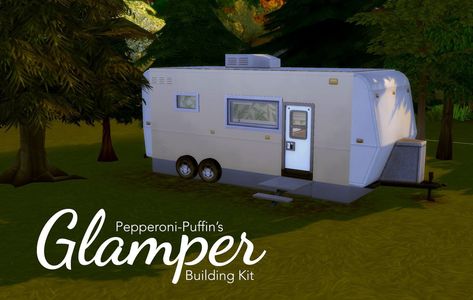 Rv Lots, Rv Homes, Sims 4 Game Mods, Free Sims, Sims 4 Characters, Sims Four, Trailer Home, Sims4 Clothes, Sims 4 Cc Packs