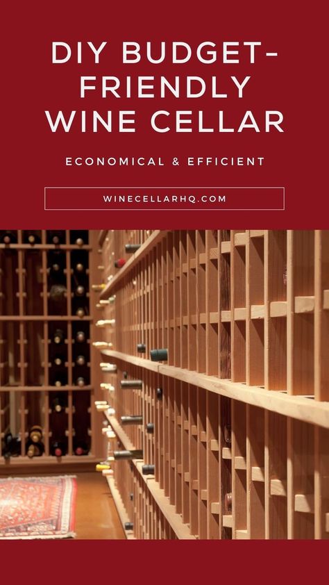 Build your dream wine cellar with an affordable DIY project. Learn how much building a wine cellar costs through our guide. Diy Cellar, Metal Wine Rack, Wine Cellar Design, Cellar Design, Wall Mounted Wine Rack, Wood Wine Racks, Wine Display, Wine Rack Wall, Cost To Build