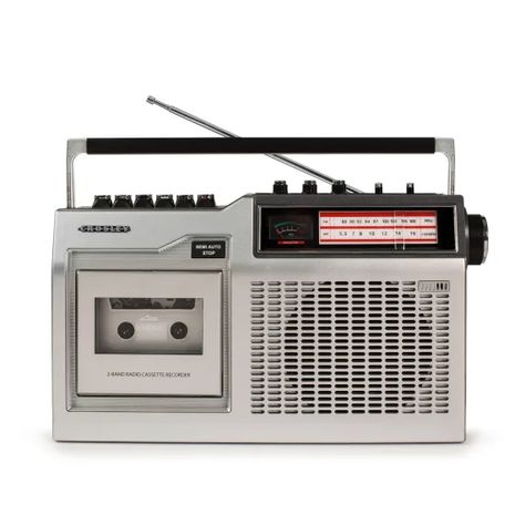 CT200 CASSETTE PLAYER | Crosley Radio Crosley Radio, Denon Avr, Party Hardy, Tape Deck, Cassette Player, A Cow, Cassette Tapes, Radio Station, Fm Radio