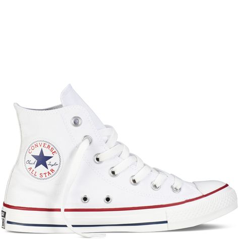 Boty Converse, Color Converse, White Chuck Taylors, Best White Sneakers, White High Top Converse, Converse Outfits, High Top Chucks, Converse Chucks, Sneaker Outfits