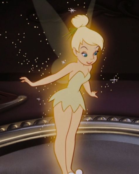 vintage daily on Instagram: “Tinker Bell in “Peter Pan” 1953.” Android Theme, Sketches Of People, Live Action Movie, Disney Fairies, Disney Dresses, Tinker Bell, Classic Disney, Pixie Dust, Disney Drawings