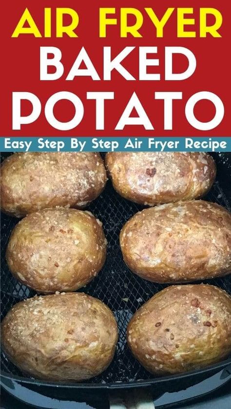 Air Fryer Grill Recipes, Baked Potato Fillings, Air Fryer Frozen Chicken Wings, Power Xl Air Fryer, Potatoes In Air Fryer, Biggest Kitchen, Cooking Baked Potatoes, Potatoes Air Fryer, Air Fryer Chicken Breast