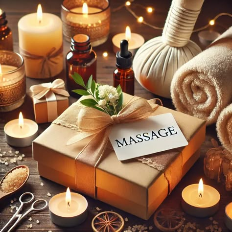 Gift yourself the ultimate relaxation! 🎁 Book a massage with us today and unwind like never before. #HappyHead #Unwind Massage Therapy Pictures, Christmas Appointments, Christmas Spa, Massage Images, Spa Aesthetic, Massage Marketing, Esthetician School, Massage Quotes, Massage Candle