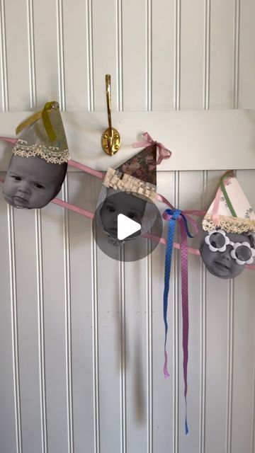 Birthday Face Garland, Baby Face Garland, Birthday Face Banner, Photo Bunting, Diy Birthday Banner, Happy Birthday Celebration, Birthday Banners, Upcycle Sewing, Baseball Birthday