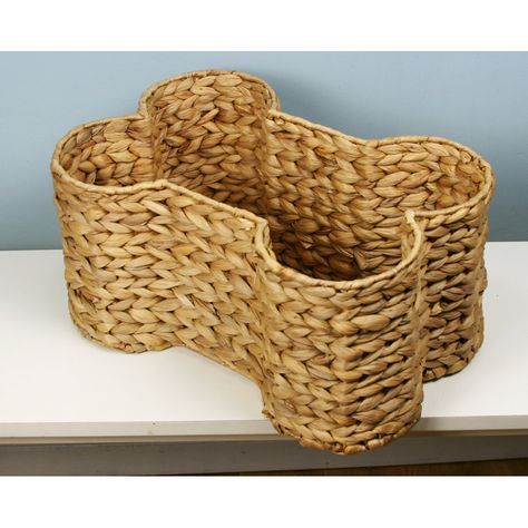 Dog Toy Basket, Dog Enrichment, Toy Basket, Water Hyacinth, Rattan Basket, Cat Accessories, Dog Bone, Dog Show, Bathroom Essentials