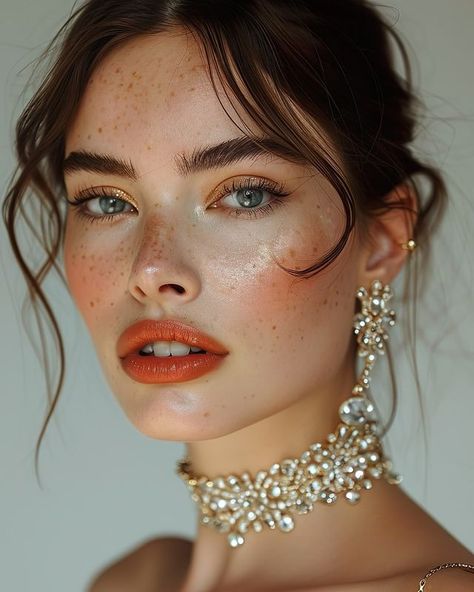 Aphrodite Makeup, Simple Makeup Aesthetic, Fashion Makeup Photography, Simple Makeup Ideas, Makeup For School, Goddess Makeup, Gold Makeup Looks, Elegantes Makeup, Ideas De Maquillaje Natural