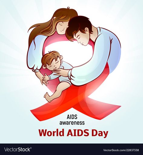 Aids Awareness Poster Art, Aids Poster Design Art, Aids Poster, Background Cartoon, Aids Awareness, Concept Background, Awareness Poster, World Aids Day, Aids Day