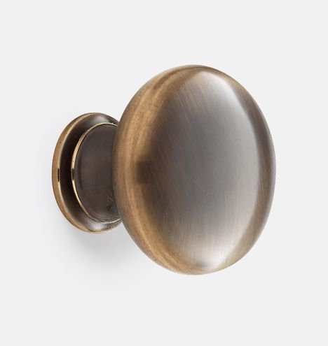 Massey Round Cabinet Knob Burnished Antique Rejuvenation Hardware, Victorian Lighting, Vintage Home Office, Porch Accessories, Round Cabinet, Cord Light, Art Deco Lighting, Drapery Rods, Antique Pendant