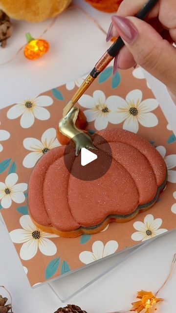 ✨Ladonna | Cookie Artist✨ on Instagram: "Happy first day of Fall🍂✨
I’m loving the texture & sparkle on this pumpkin. Flooding the pumpkin sections are personally so satisfying to watch🧡
🍁Link to this pumpkin cutter in my stories/highlights
•
•
•
•
#belladonnacookies #customcookies #cookier #cookies #cookiedecorating #cookiesofinstagram #cookieartist #royalicingcookies #royalicing #sugarcookies #sugarcookiesofinstagram #sugarcookiedecorating #royalicingart #cookieart #edible #creative #artistic  #baking #fallcookies #autumncookies #pumpkincookies #cozyvibes" Pumpkin Cookies Royal Icing, Artistic Baking, Happy First Day Of Fall, Cookies Royal Icing, First Day Of Fall, Fall Cookies, So Satisfying, Pumpkin Cookies, Cookie Art