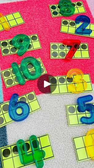 38K views · 1.9K reactions | Let’s see this Ten Frame Cart in action!

Materials Used:
•Transparent Numbers
•Ten Frame Arrangement Cards

To Play
•Place the Ten Frame Arrangement Cards Face Up
•Pick a Transparent Number
•Cover the Matching Arrangement 
•Continue Until All Cards are Covered

#kindergarten #maths #numbersense #teachersofinstagram #prek #firstgrade | Kindergarten • Math | erikadeane315 · Original audio Academic Activities, Frame Arrangement, Play Place, Ten Frame, Frame Card, Number Sense, Kindergarten Math, Math Centers, First Grade