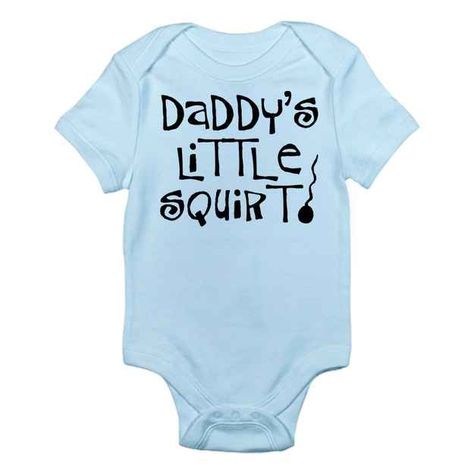 I have one that says "At least I didn't become a crumbled up tissue." | 23 Wildly Inappropriate Baby T-Shirts And Onesies Inappropriate Onesies, Court Reporter, Soccer Baby, Funny Baby Clothes, Funny Onesies, Funny Baby Onesies, Baby Time, Baby T Shirts, Everything Baby