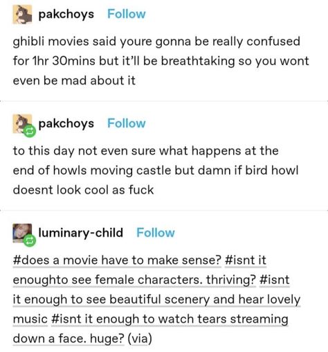 Howls Moving, Studio Ghibli Movies, Ghibli Movies, A Silent Voice, Howls Moving Castle, Hayao Miyazaki, Miyazaki, Text Posts, Anime Movies