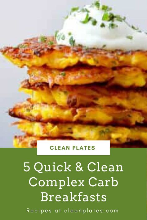 Healthy Breakfast Carbs, Meals With Complex Carbs, Lean Protein Complex Carb Meals, Healthy Complex Carbs, Complex Carbs Recipes Dinners, Complex Carb Breakfast Ideas, High Protein Complex Carb Recipes, Complex Carbs Meals, High Carb Breakfast Ideas