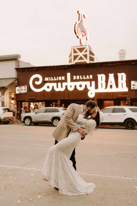 Wyoming Style, Million Dollar Cowboy Bar, Wild West Wedding, Cowboy Bar, Documentary Wedding Photos, Wyoming Weddings, Jackson Hole Wedding, Jackson Wyoming, Film Wedding Photography