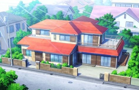 Anime Houses, Anime House, Anime Places, Monster Musume, Scenery Background, Dr House, Real Anime, Royal Residence, Casa Exterior