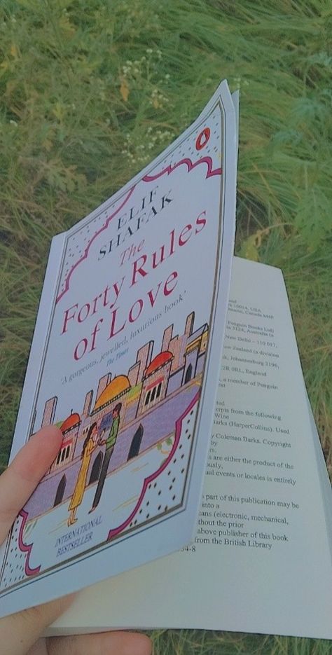 Best novel for reading this is amazing Forty Rules Of Love Book Photography, Forty Rules Of Love Book, Forty Rules Of Love, English Novels, Hand Photo, Book Wallpaper, Nothing But Flowers, Best Novels, Aesthetic Pastel