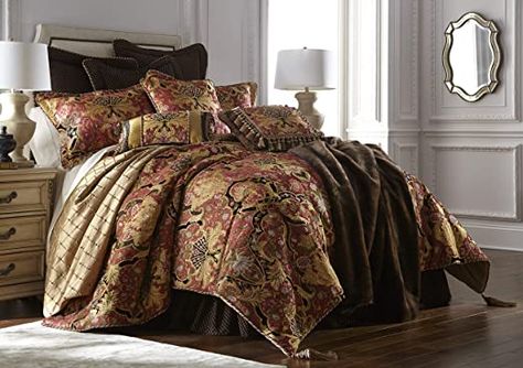 Elegant Comforter Sets, Luxury Comforter Sets, Bedroom Comforter Sets, Down Comforters, Traditional Bedroom Decor, King Comforter Sets, King Pillows, Luxury Bedding Sets, Queen Comforter Sets